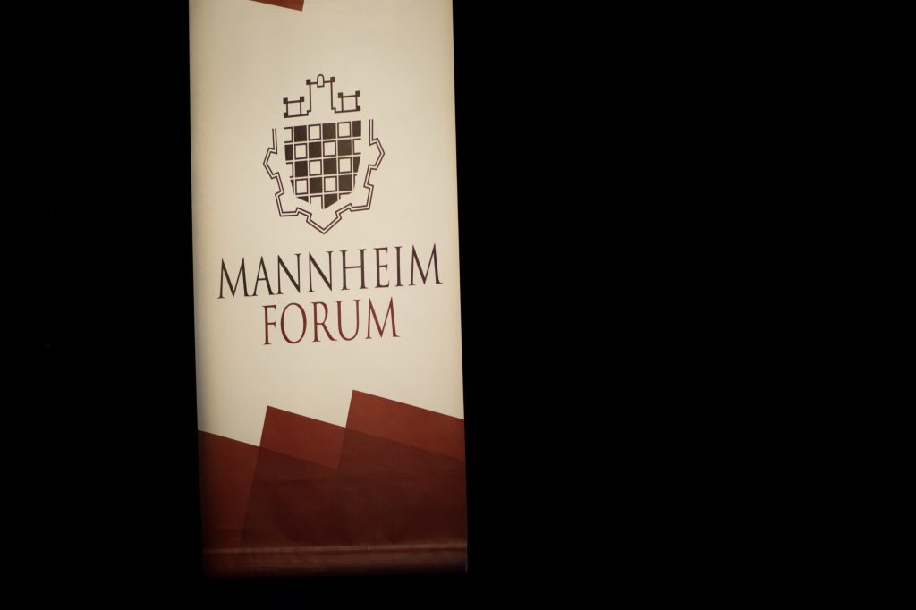Mannheim Forum 2018: Die Eröffnung durch Christian Wulff, Bundespräsident a.D. und Optimist